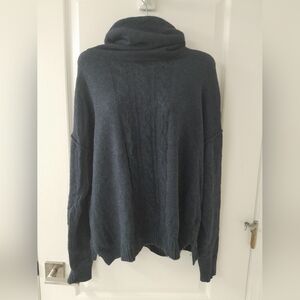 H&M Navy Blue Thick Sweater